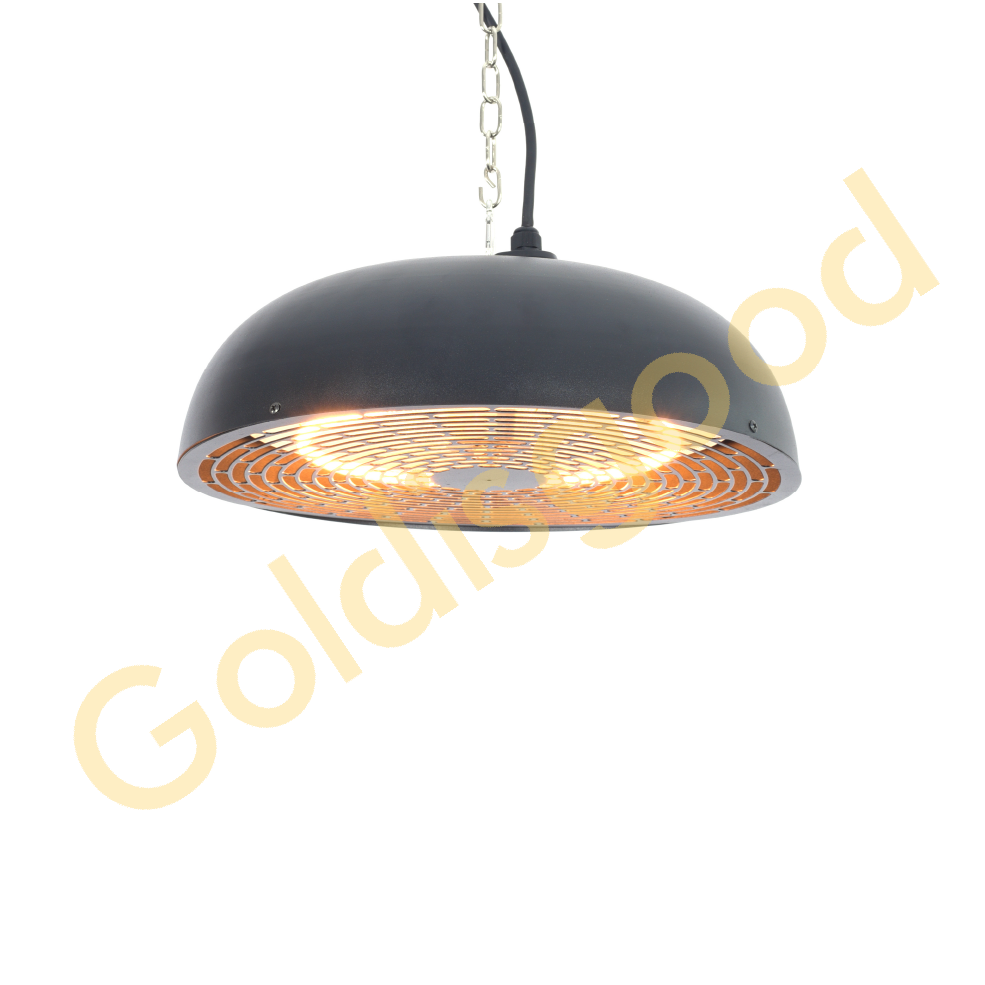 Workshop ceiling infrared heater