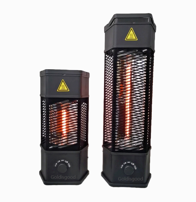 Flame effect heater